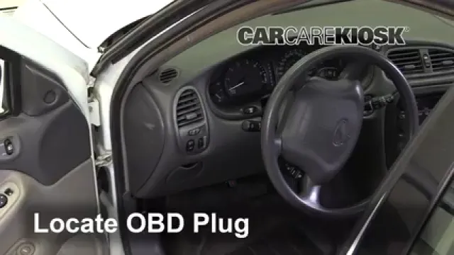 2001 Oldsmobile Alero GL 2.4L 4 Cyl. Sedan (4 Door) Lumière « Check engine » du moteur Diagnostic